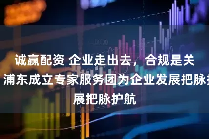 诚赢配资 企业走出去，合规是关键！浦东成立专家服务团为企业发展把脉护航